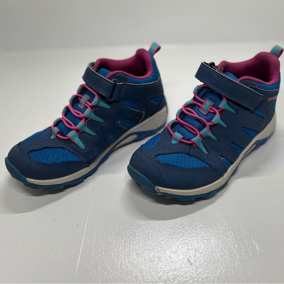 Kids Merrell Outback Mid 2 Hiking Shoes size 2 - Picture 1 of 10